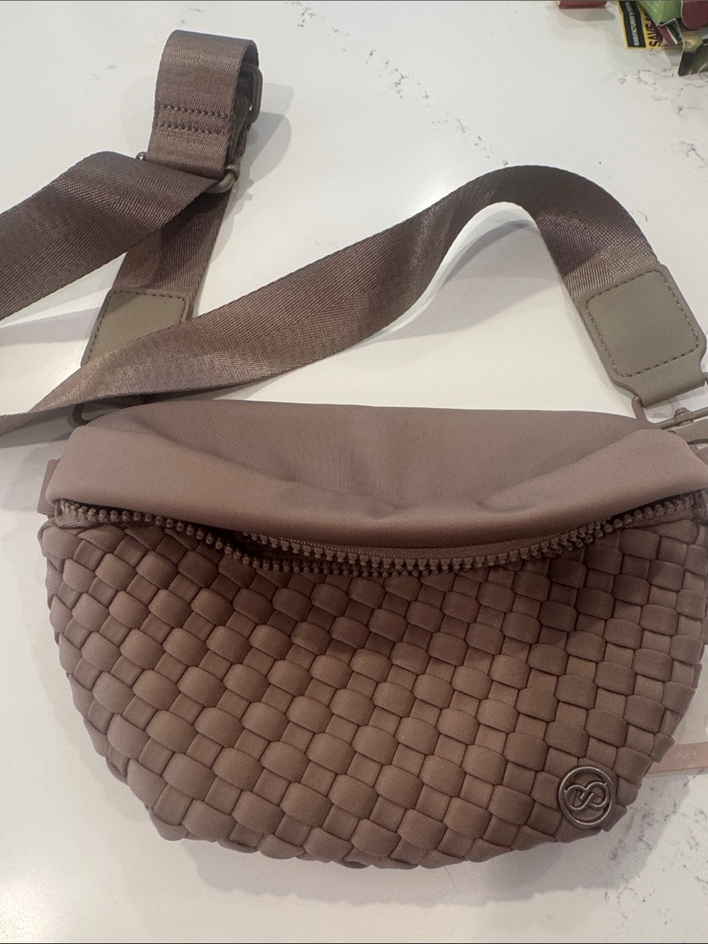 Calia Woven Neoprene Belt Bag
